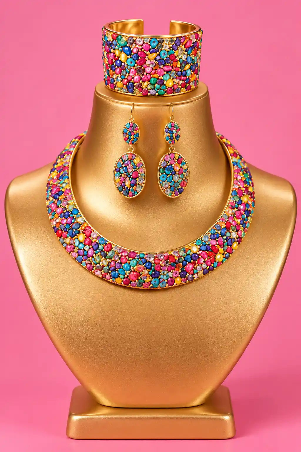 Radiant Gemstone Set