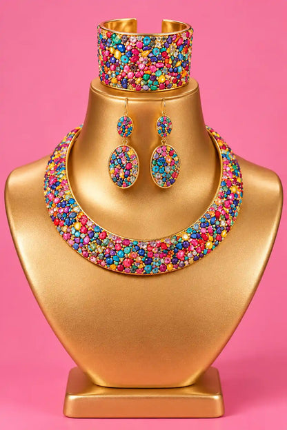 Radiant Gemstone Set