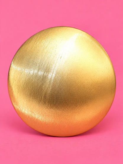 Elegant Gold Disc Earrings