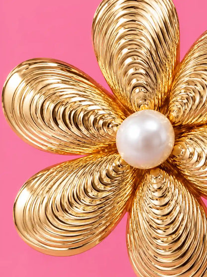 Golden Bloom Earrings