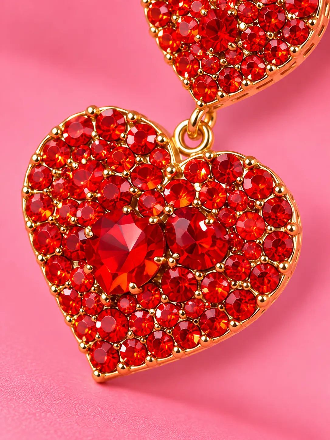Heart Crimson Royale Earrings