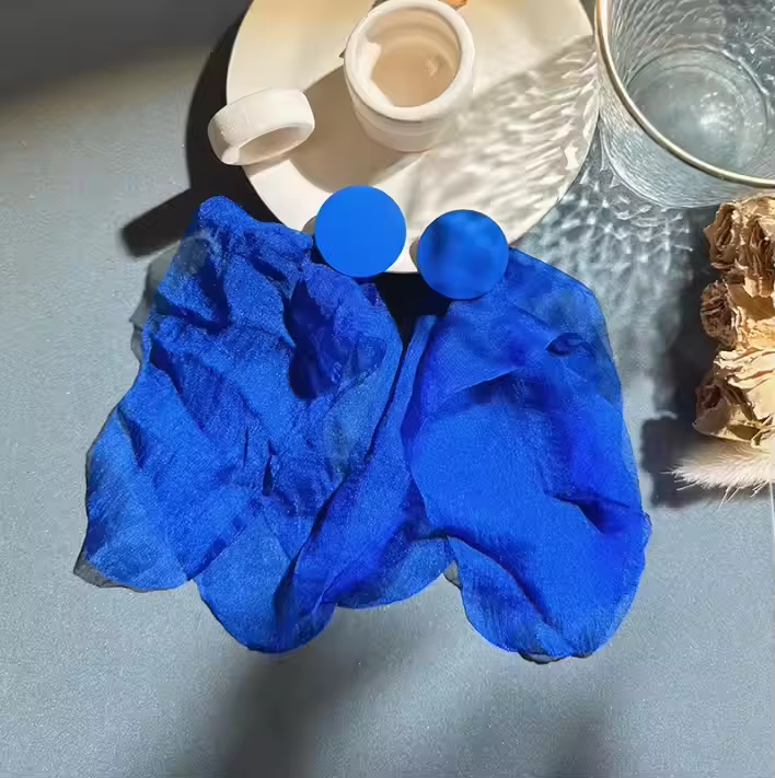 Azure Breeze Blue Earrings