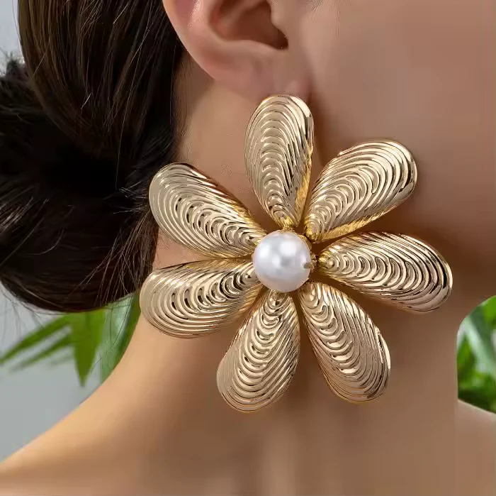 Golden Bloom Earrings