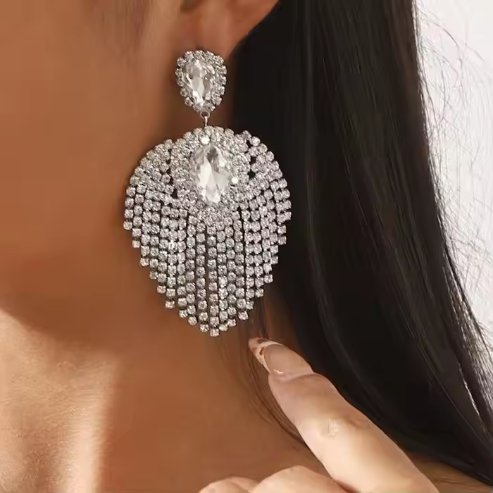 Crystal Rhinestone Elegant Earrings